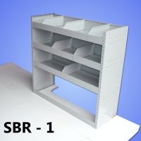 Steel Modular Van Shelving Unit SBR1